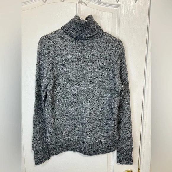 J.Crew Relaxed Heather Turtleneck Sweatshirt size 8 - Picture 4 of 14